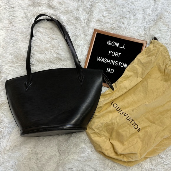 Louis Vuitton Handbags - 100% Authentic LOUIS VUITTON Epi St-Jacques GM | Black